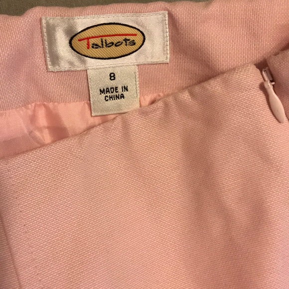 {talbots} pink skirt - Picture 3 of 4